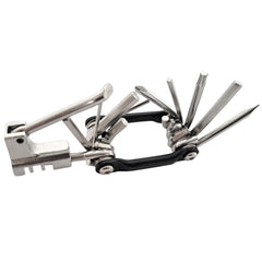 Kit de Ferramentas Canivete para Reparo de Bicicleta 12 em 1