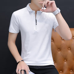 camisa polo masculina com ziper pra fechar