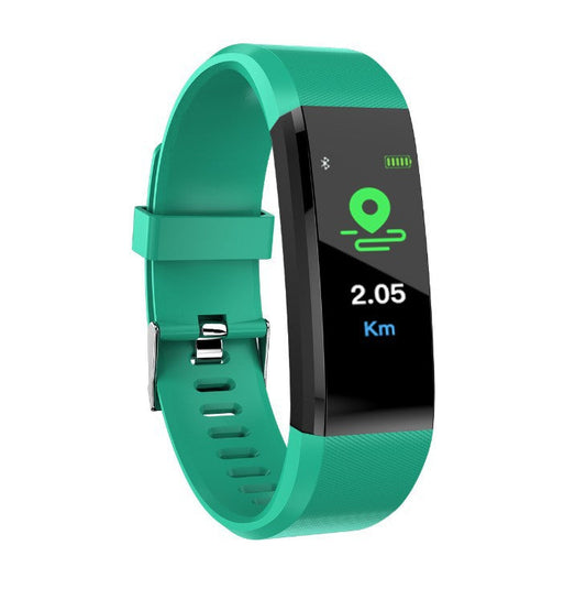 pulseira inteligente com tela colorida plus medição de pressão arterial lembrete de informações multifuncional saúde exercício contagem de passos