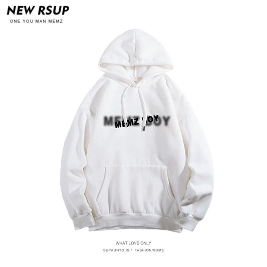 suéter de veludo masculino com capuz moderno