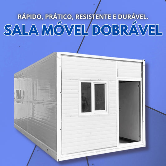 Solução Habitacional e de Escritório Versátil: Casas Contêiner Dobráveis para Exportação