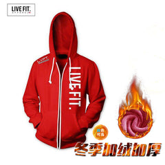 moletom Fitness muscular moda veludo grosso