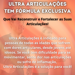 Ultra Articulações Encapsulados Alivia Dores nas Articulações Reduz  Inchaço e Inflamação Melhora a Mobilidade e a Flexibilidade