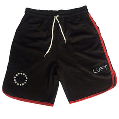 Shorts esportivos de fitness muscular masculino