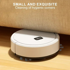 Automático portátil Mini Home Floor Robotic Aspirador de pó, USB recarregável varrendo a máquina para casa, molhado e seco, 3 em 1, 2024