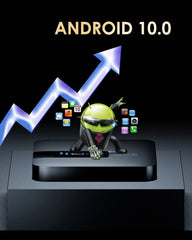 HONGTOP H20PRO Smart TV Box WiFi6 Android 10 6K 4K 3D Media Player TV Box Android 2.4G 5G WIFI muito rápido 1080p Set Top Box