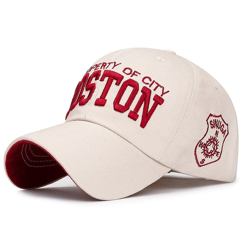 Bonés Kanye West BOSTON de Beisebol Sólidos unissex, Snapback Trapstar
