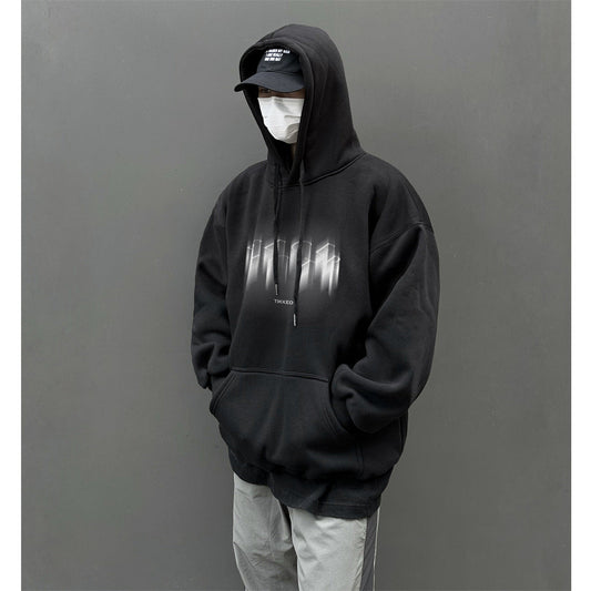 moletom largo masculino com estampa destaque