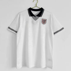 camisa de time de futebol da seleção Inglesa com gola estilo tailandes