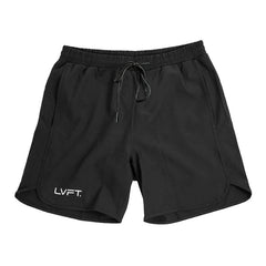 shorts esportivos masculinos verão elástico respirável