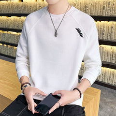 blusa de manga comprido estilo suéter masculino estilo streetwear