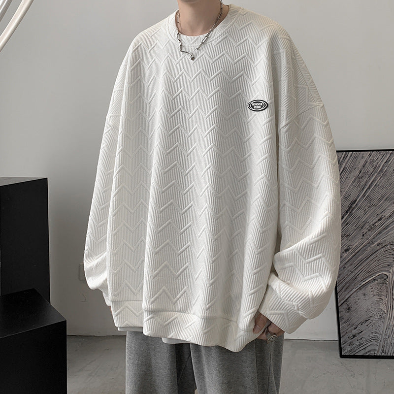 moletom masculino com estampas detalhadas high street