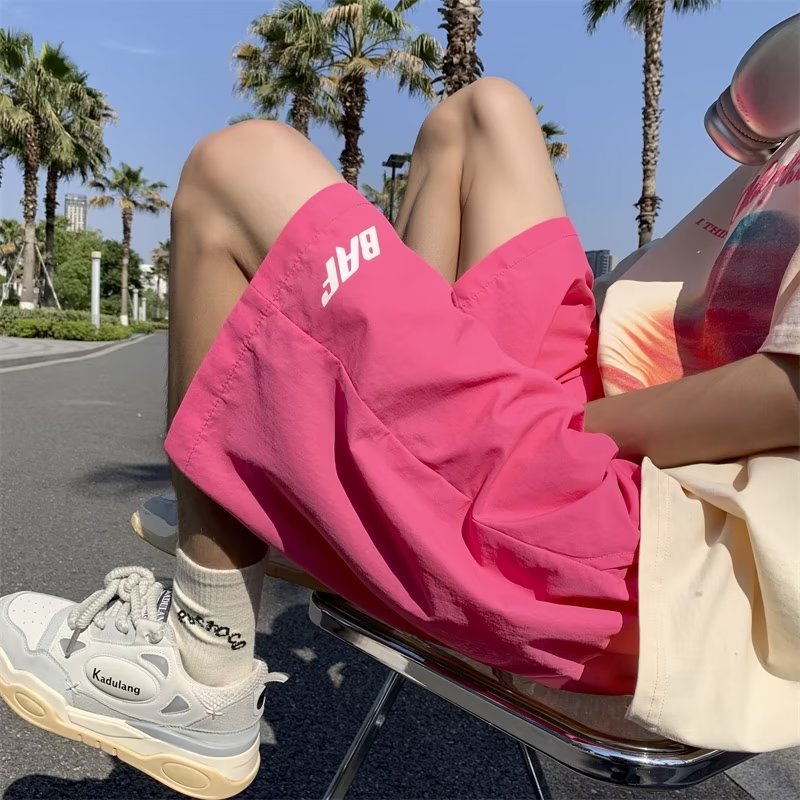 Shorts fino masculino de verão