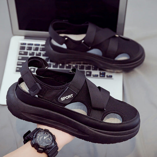 Croc de sola grossa estilo high street