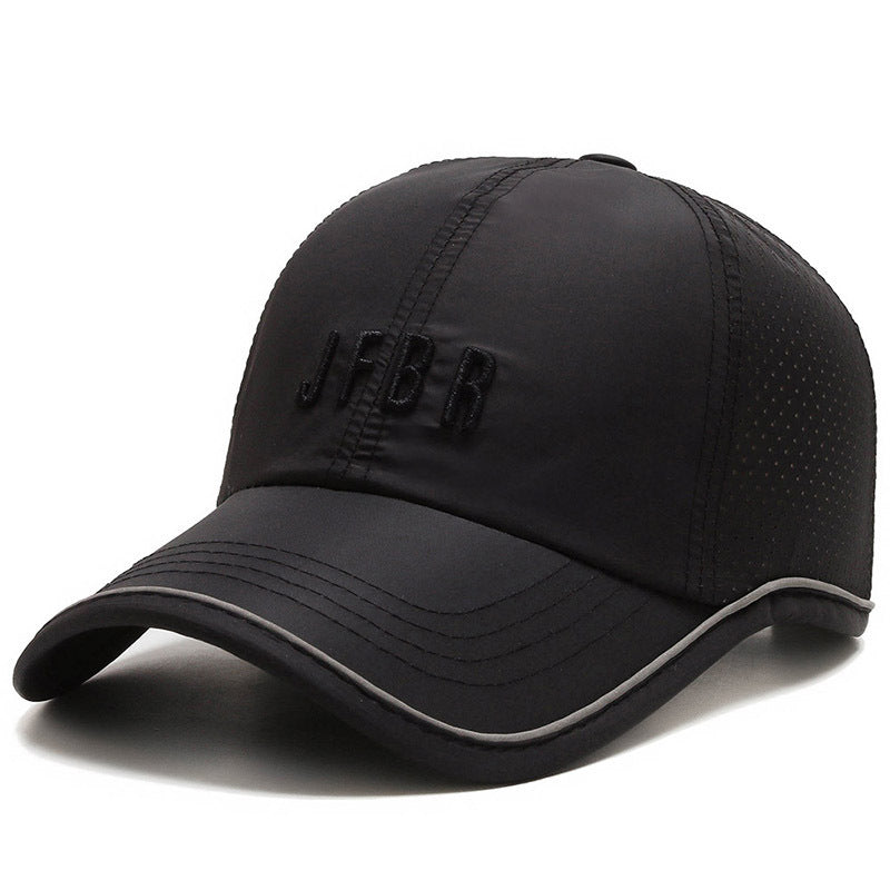 boné masculino de esporte respiravel com ''JFBR'' bordado