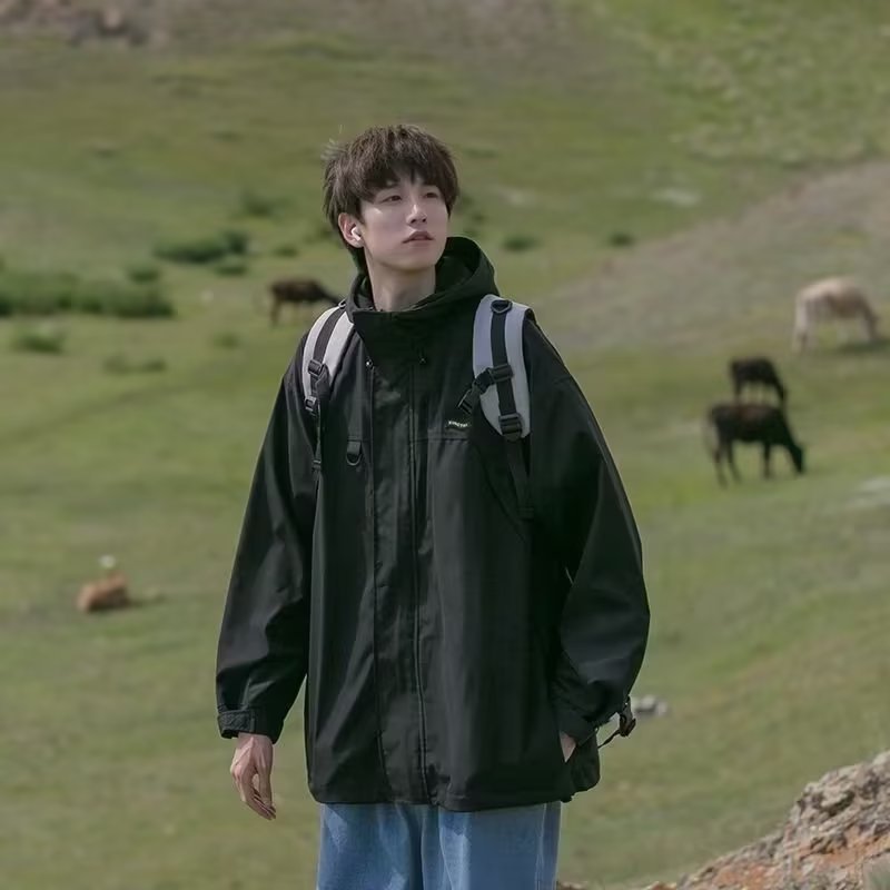 jaqueta corta vento estilo high street