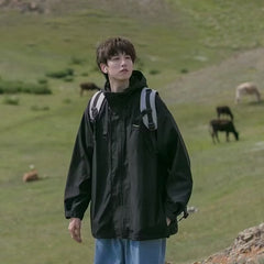 jaqueta corta vento estilo high street