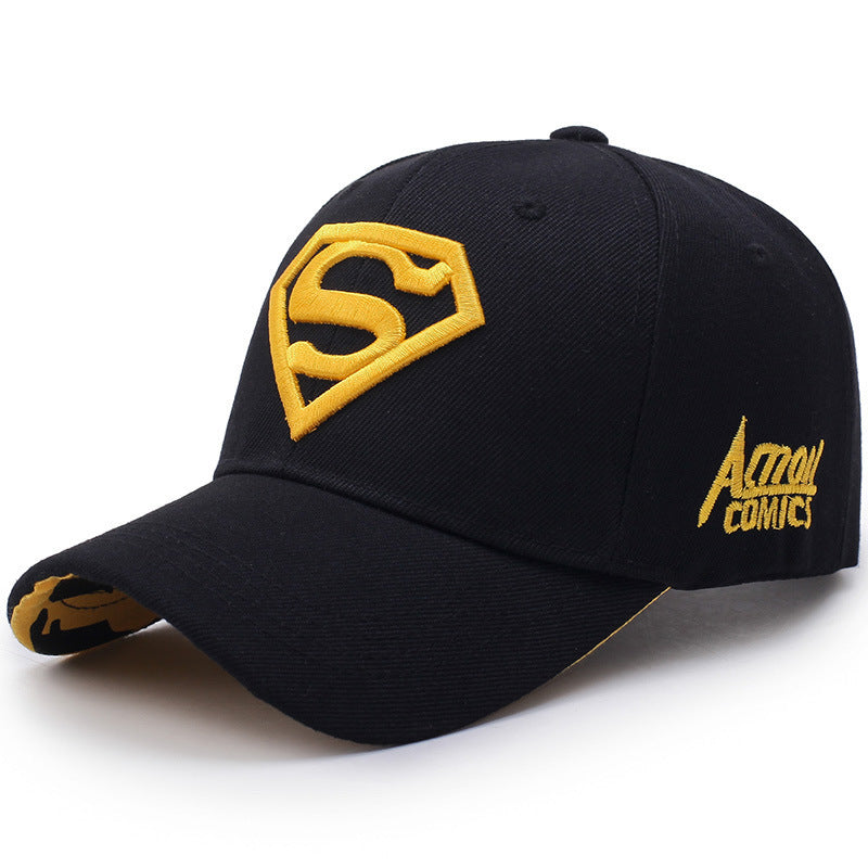 boné com a logo do Superman bordada masculino