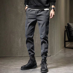 calça masculina estilo militar com alça pra amarrar
