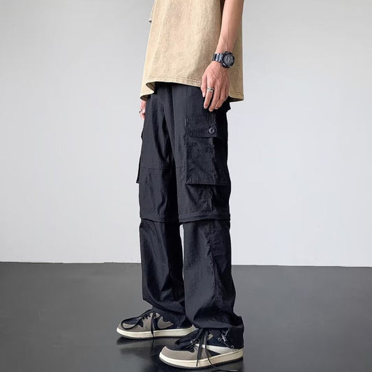 calça cargo masculina larga