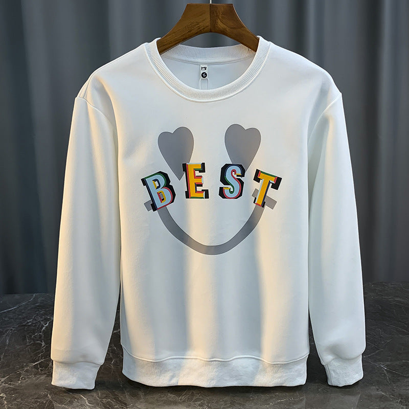 moletom largo masculino com estampa da ''BEST''