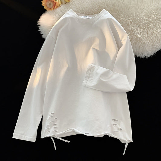 camiseta de manga longa high street