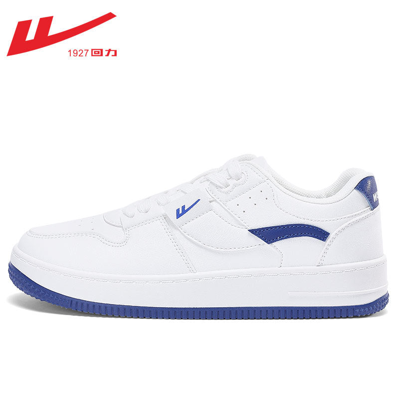 sapato de sola reta estilo streetwear com cadarço