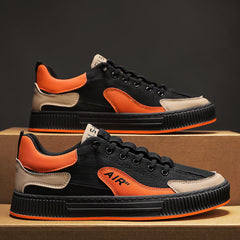 tênis esportivos respirável casual de sola reta