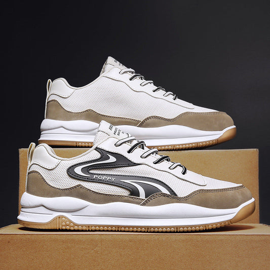 tênis esportivo de malha respirável estilo streetwear