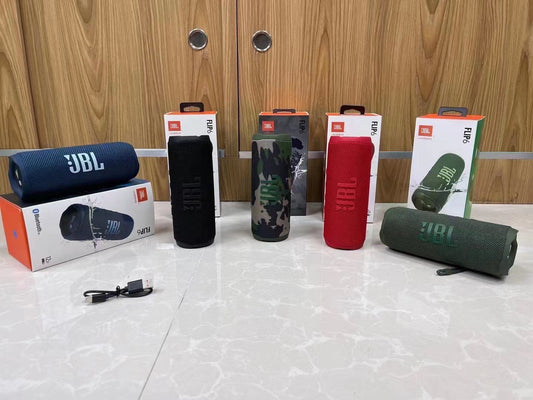 caixa JBL FLIP6 sem fio bluetooth alto-falante pano net subwoofer cartão de plug-in doméstico pequeno áudio caleidoscópio 6ª geração