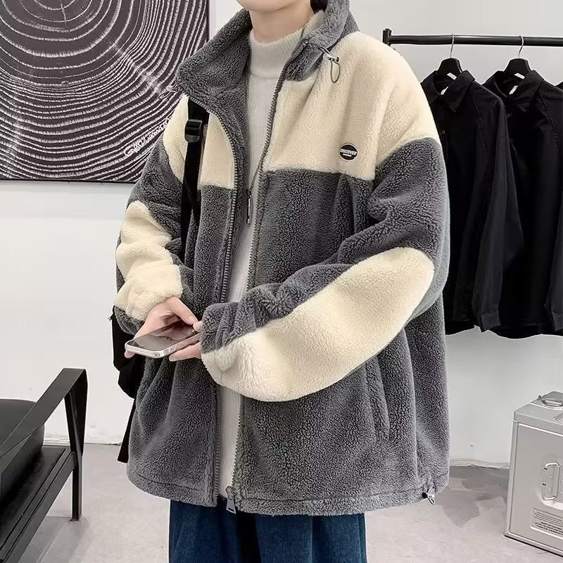 blusa de frio masculina de algodão grosso high street