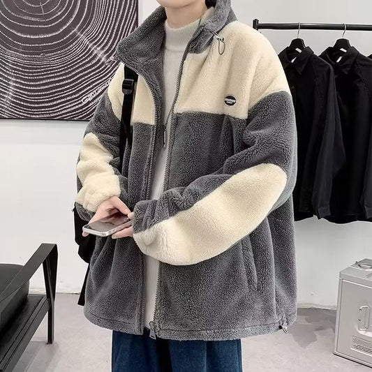 blusa de frio masculina de algodão grosso high street