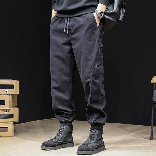 calça cargo masculina de ponta fina