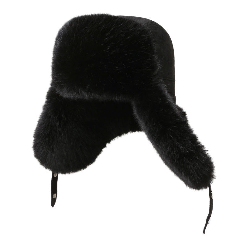 touca estilo russo forrada para frios extremos