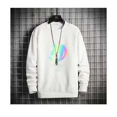 moletom largo masculino com estampa de unicornio