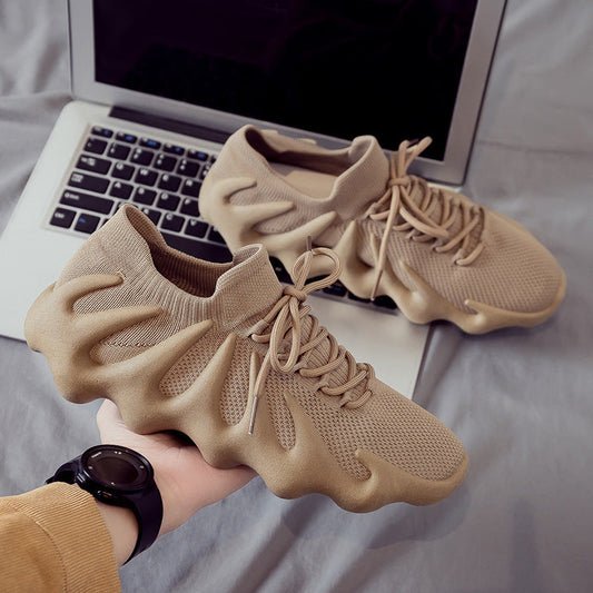 sapatos da moda respirável malha