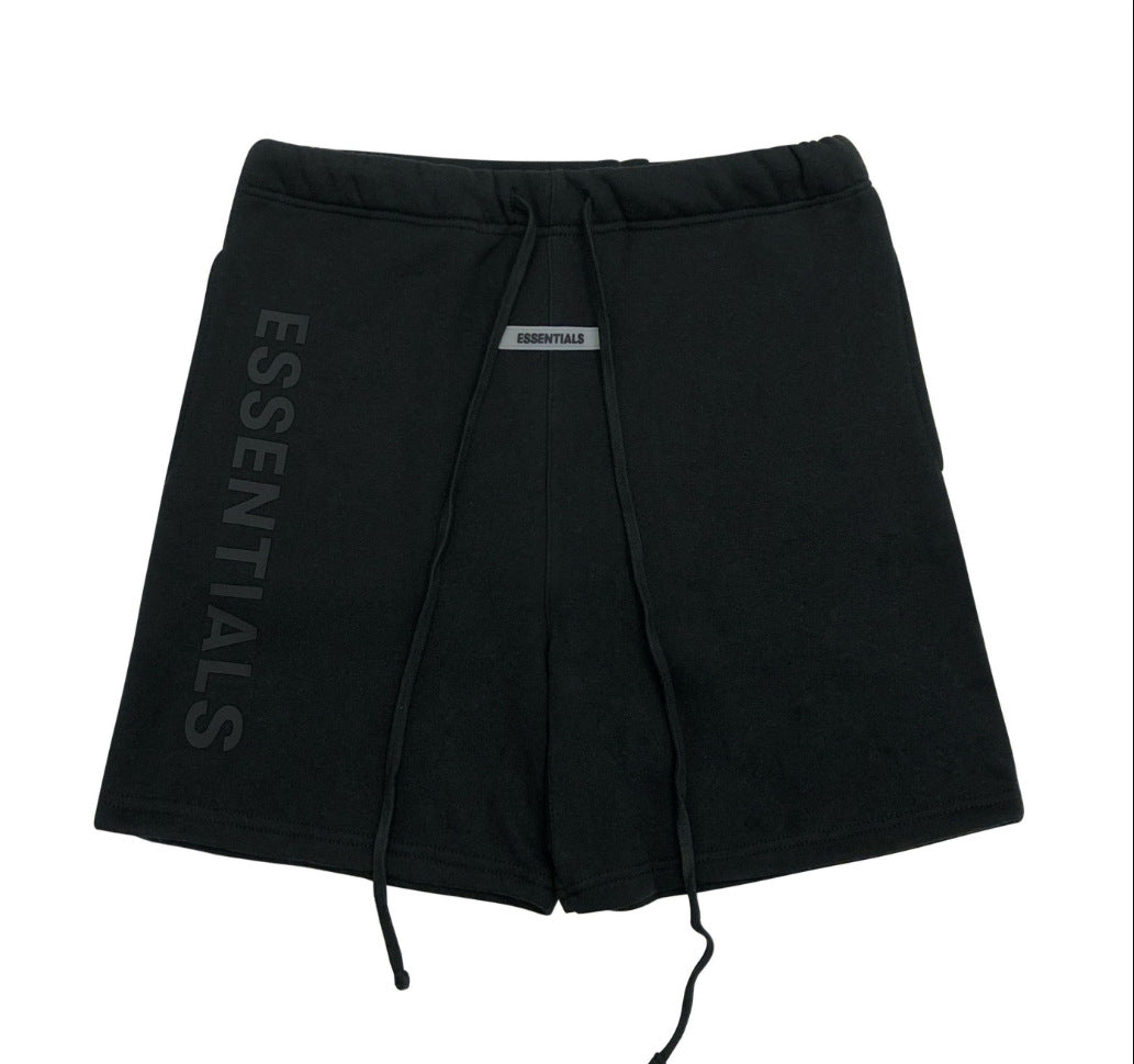 shorts esportivos de algodão masculino