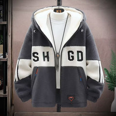 blusa de frio de algodão com estampa estilo streetwear