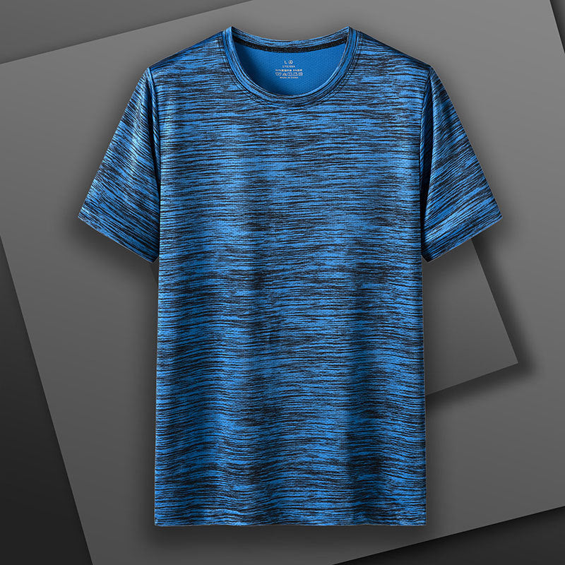 camisa estilo mar listrado com gola larga