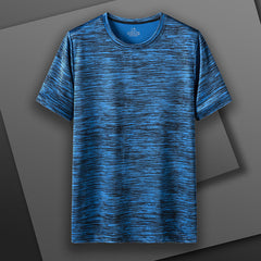 camisa estilo mar listrado com gola larga