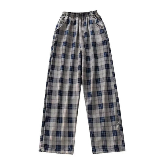 calça larga listrada masculina estilo streetwear