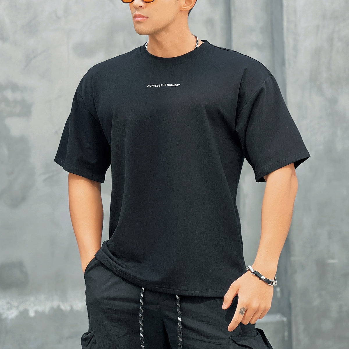 camiseta de corrida estilo fitness masculina