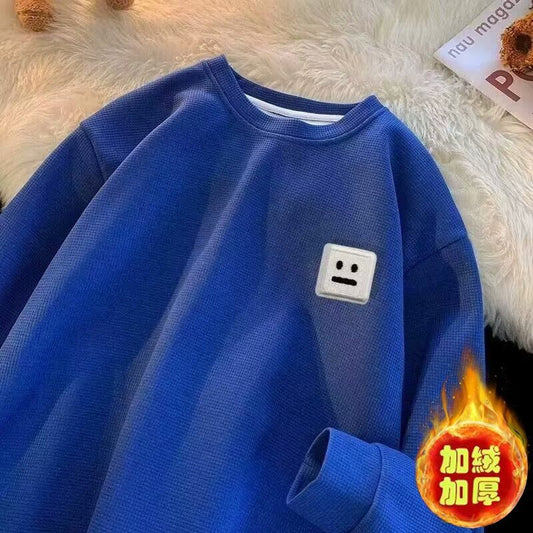 moletom estilo high street masculino