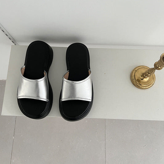 chinelo de sola grossa antiderrapante