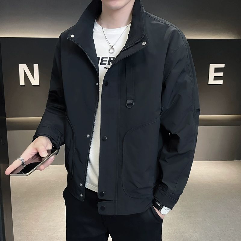 jaqueta larga masculina com botões high street