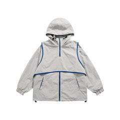 jaqueta corta vento masculina estilo streetwear