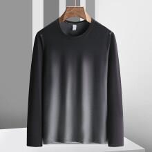 camisa de manga comprida esportiva de cor gradiente