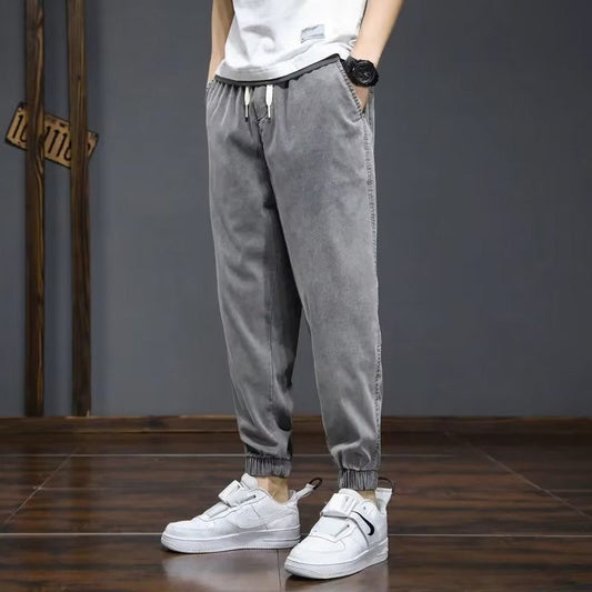 calça casual com alça pra amarrar