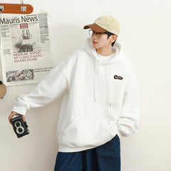 moletom largo masculino estilo streetwear com estampa