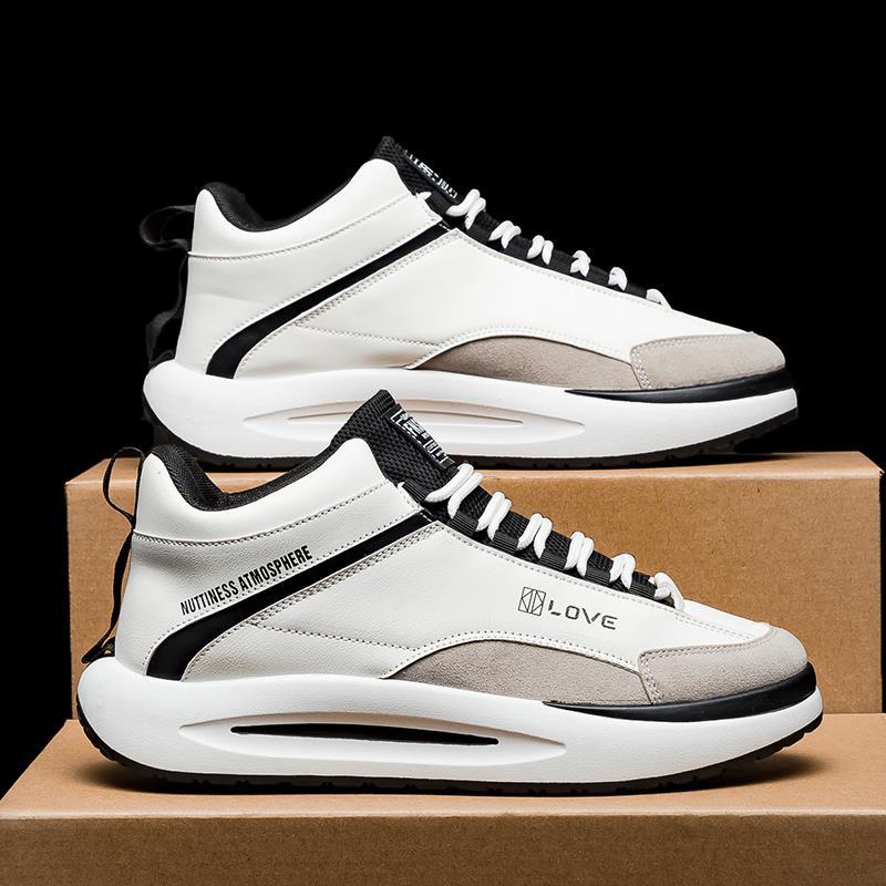 tenis de cano medio estilo high street de sola grossa